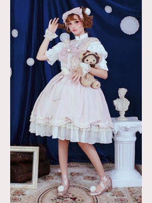 Souffle Song Fluffy Girl Lolita Dress JSK